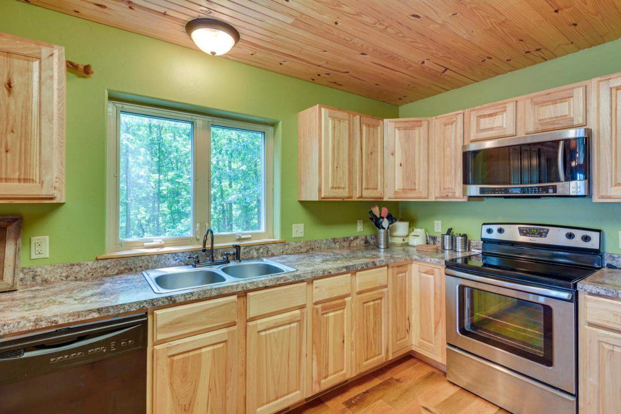 Spacious Log Cabin In Fairland, 1 Mi To Grand Lake Экстерьер фото